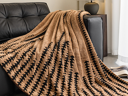 Jacquard Sherpa Blanket-Shaoxing Songqiao Textile Co., LTD